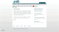 Desktop Screenshot of iesbusiness.com